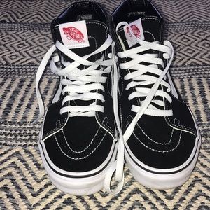 High top vans only worn twice